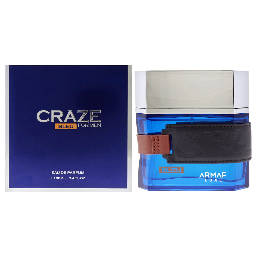 Craze Bleu by Armaf for Men - 3.4 oz EDP Spray